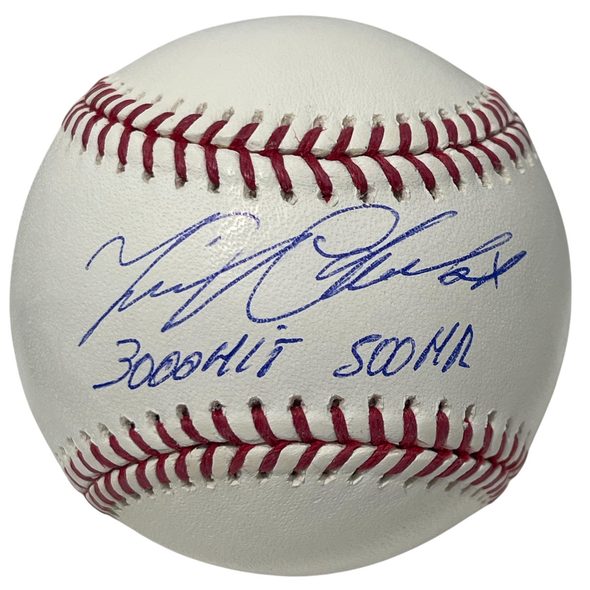 Miguel Cabrera Signed Rawlings ROMLB Baseball w/ 2 Ins Beckett BAS COA