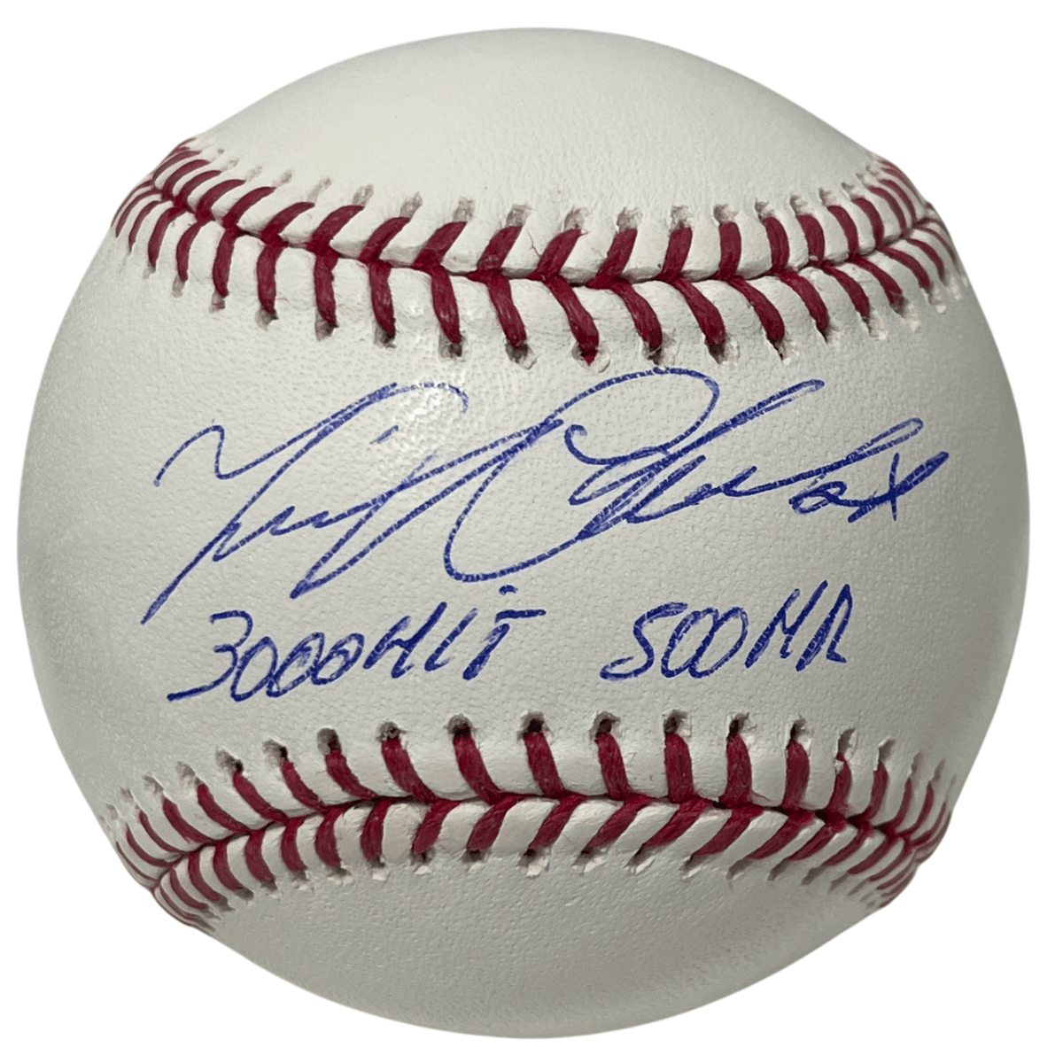 Miguel Cabrera Signed Rawlings ROMLB Baseball w/ 2 Ins Beckett BAS COA