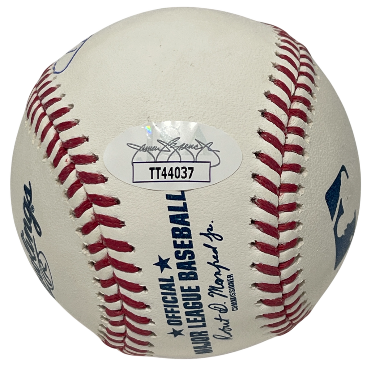 Darryl Strawberry &amp; Howard Johnson Signed ROMLB Baseball w/ Ins JSA COA Mets