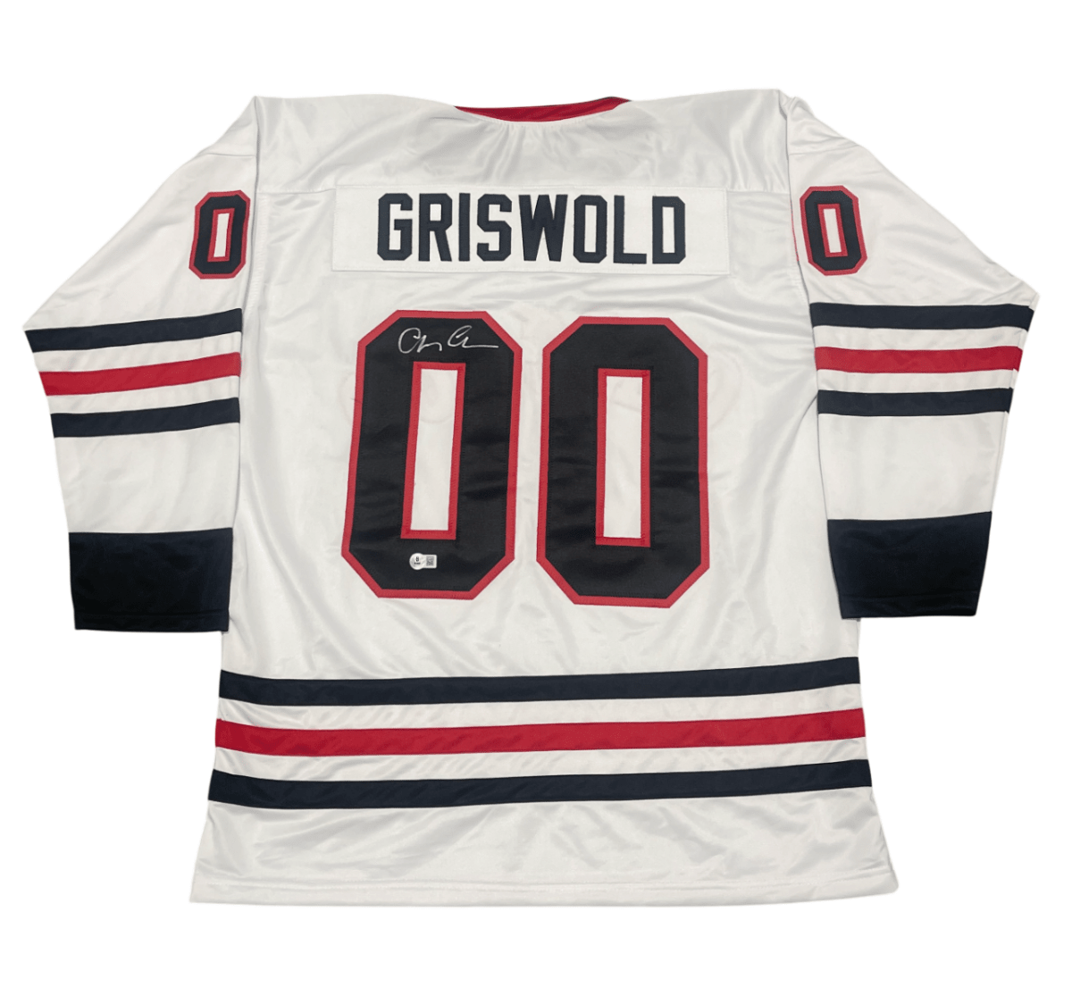 Chevy Chase Signed Chicago "Griswold" Custom Jersey Beckett Witness BAS COA