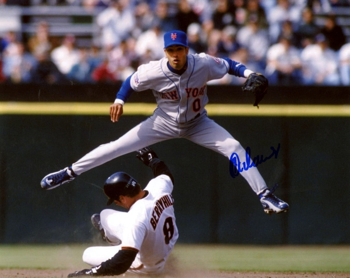 Rey Ordonez Signed Autographed New York Mets 8x10 Photo LSCM COA #5