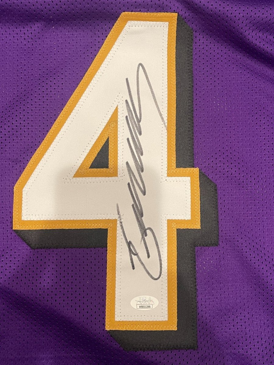 Zay Flowers Signed Baltimore Ravens Custom Jersey JSA Witness COA