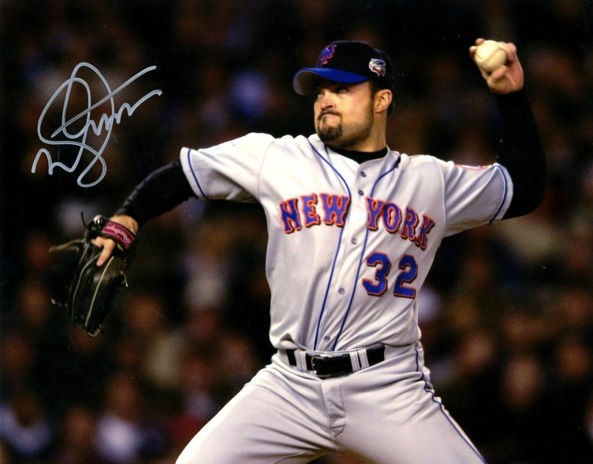 Mike Hampton Signed Autographed New York Mets 8x10 Photo LSCM COA