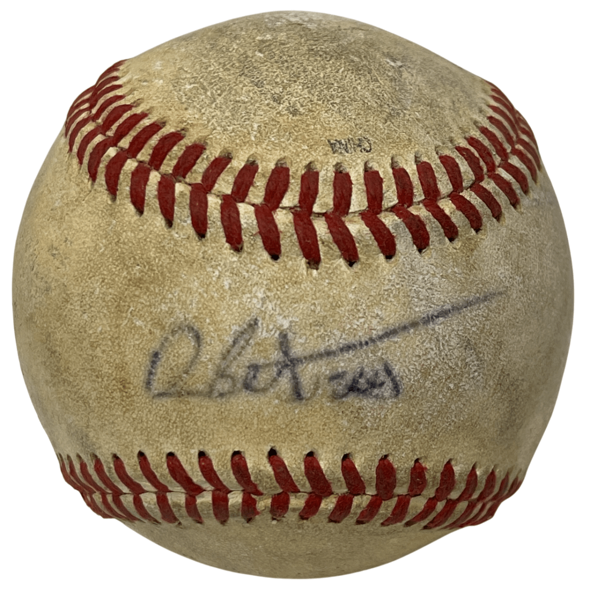 Dellin Betances Signed Rawlings ROMLB R100 HS Game Used Baseball JSA COA