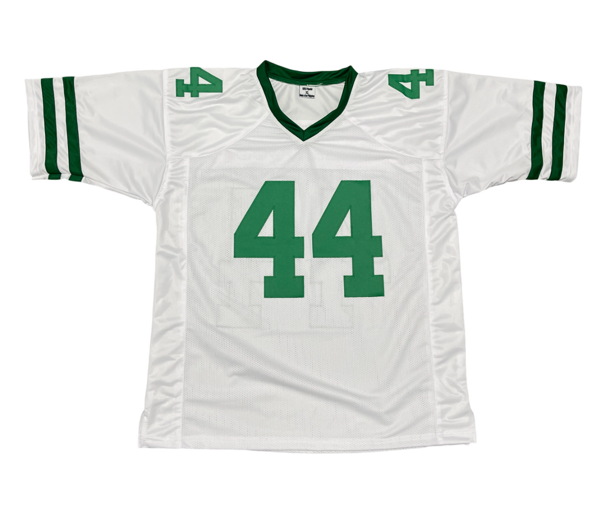 Jamien Sherwood Signed Jets Custom Jersey w/ J-E-T-S Jets Jets Beckett W BAS COA