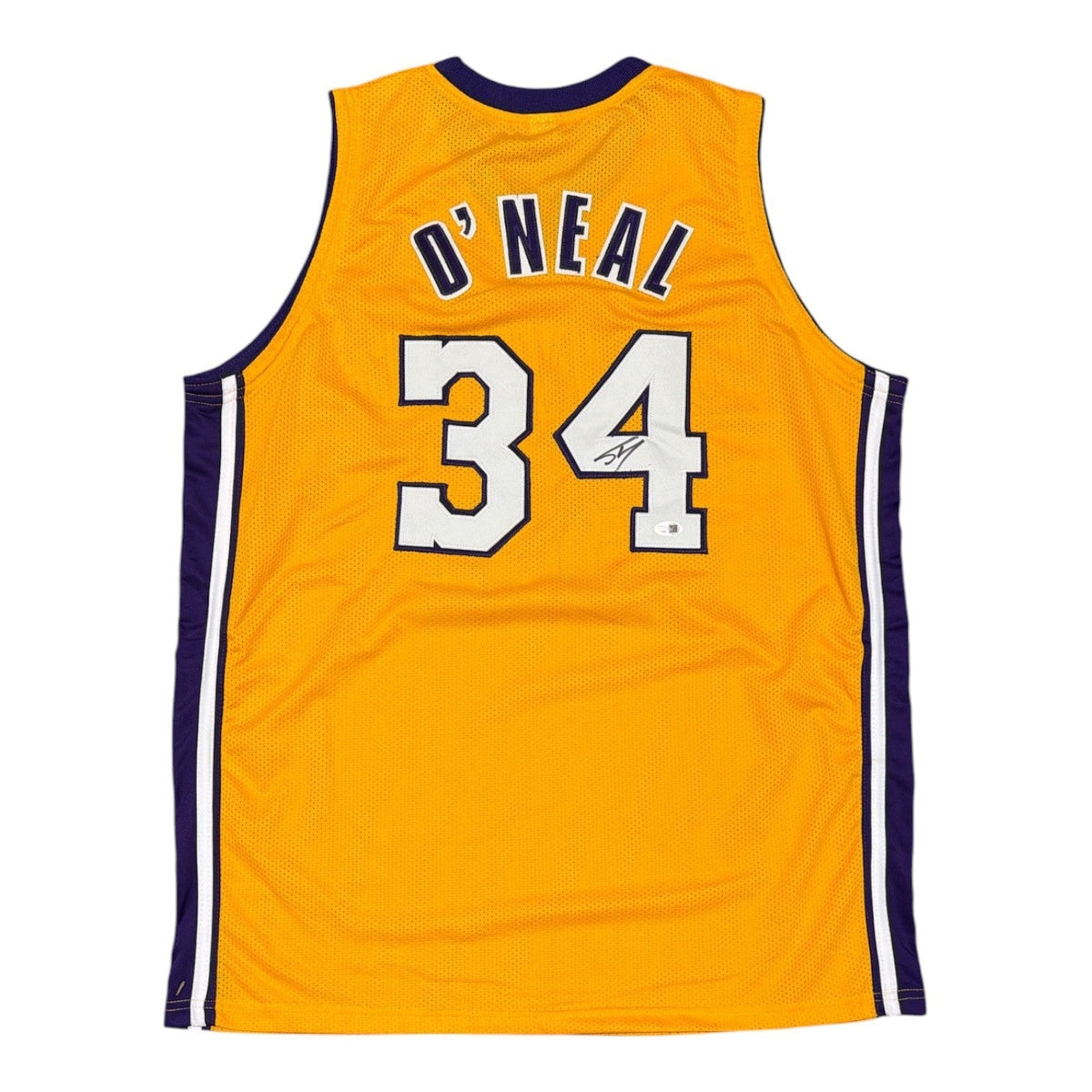 Shaquille O'Neal Signed Los Angeles Lakers Custom Jersey JSA Witness COA Shaq