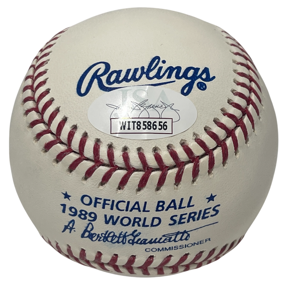 Jose Canseco Signed 1989 World Series ROMLB Baseball w 89 WS Champs JSA COA