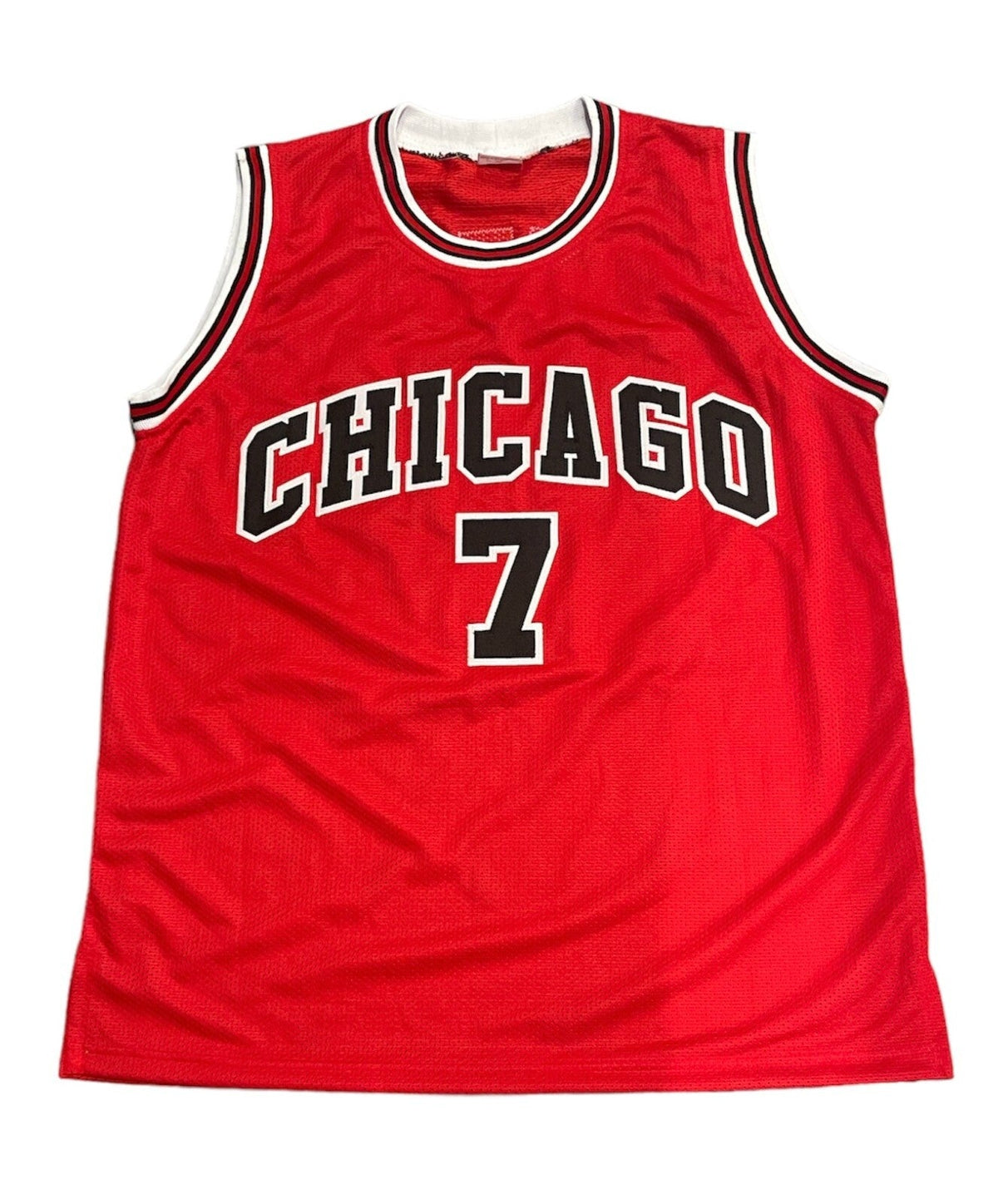 Toni Kukoc Signed Chicago Bulls Custom Jersey w/ HOF 21 Beckett Witness BAS COA