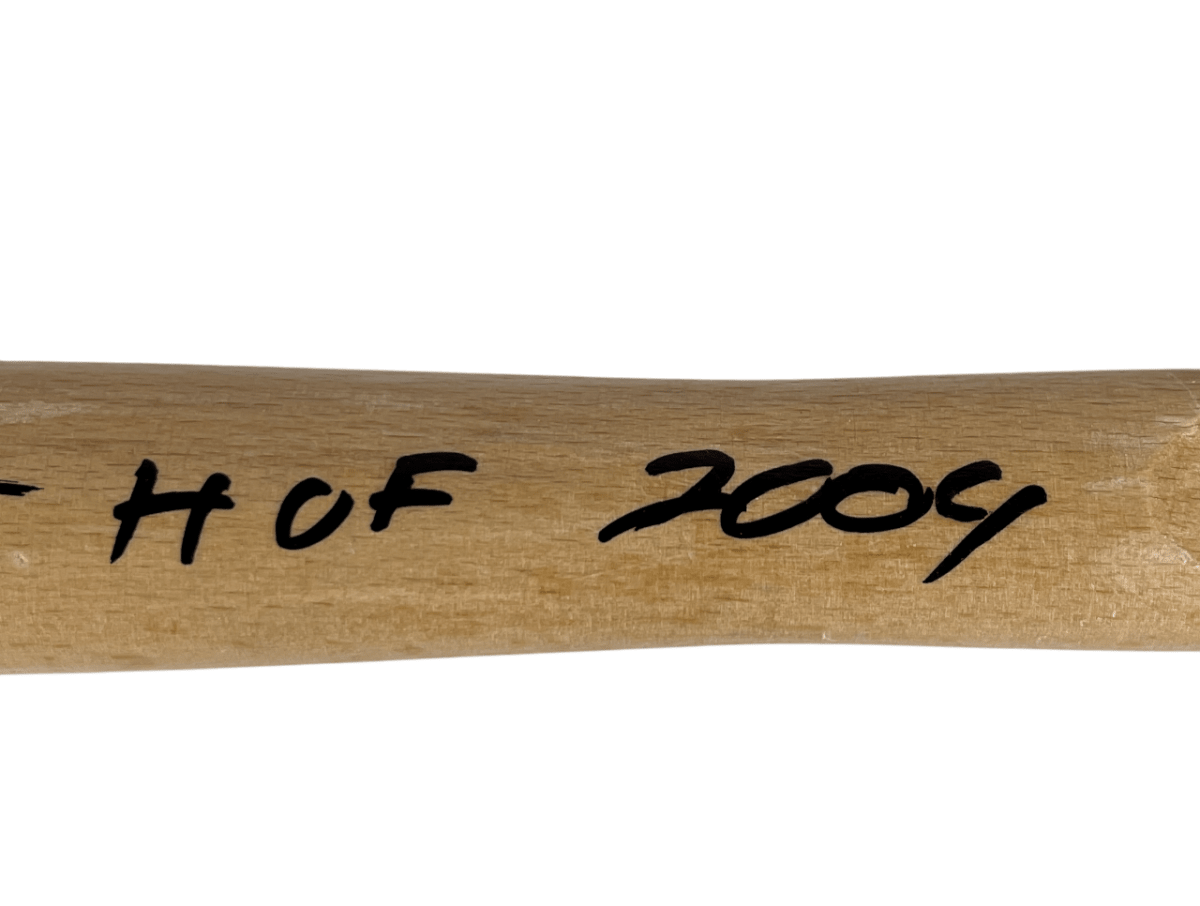Greg Valentine Signed Auto 7oz Hammer WWE HOF 2004 2x Insc. Beckett Wit BAS COA