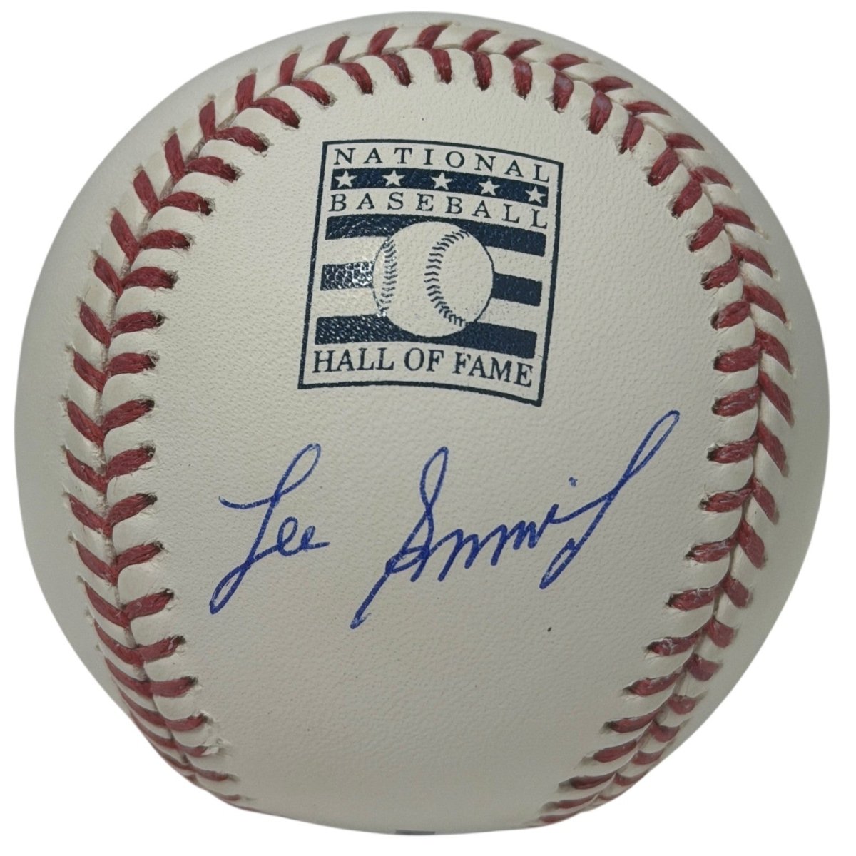 Lee Smith Signed Autographed HOF Logo Baseball JSA WITNESS COA