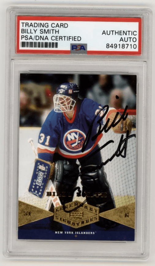 Billy Smith 2004-05 Upper Deck Legendary Signatures #21 PSA Auth Auto HOF