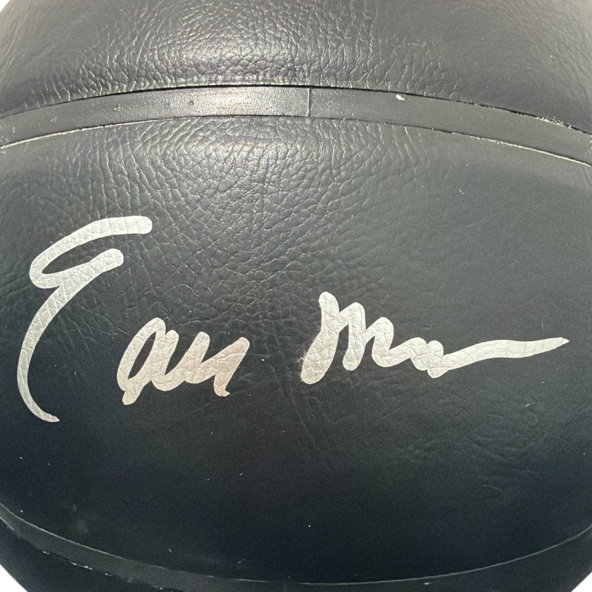Earl Monroe Signed Black New York Knicks Wilson NBA Basketball JSA Witness COA