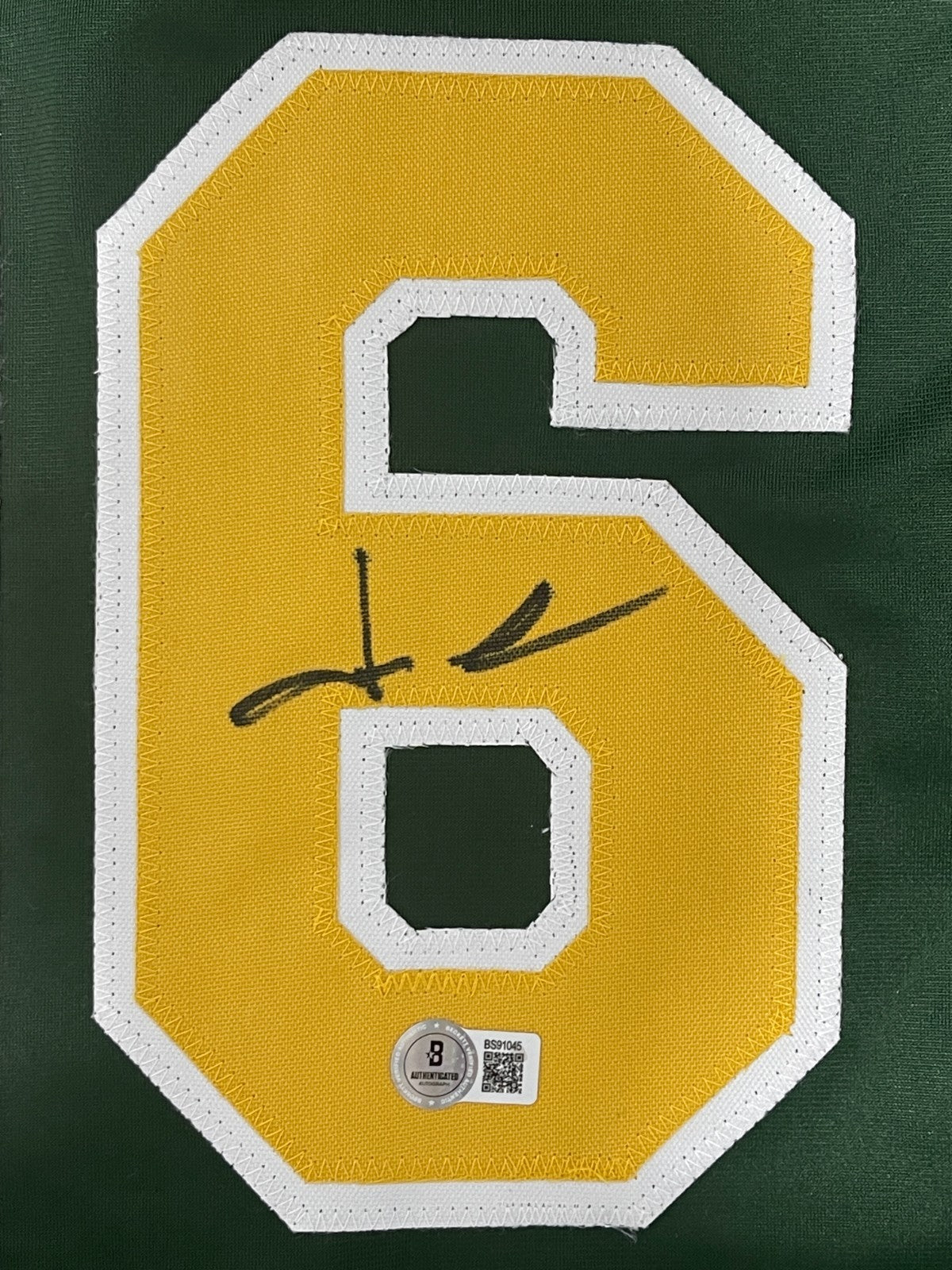Jason Giambi Signed Autographed Oakland Athletics Custom Jersey Beckett BAS COA