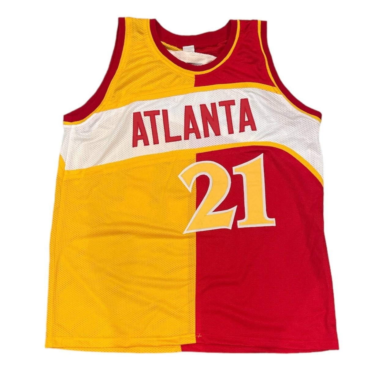 Dominique Wilkins Signed Atlanta Hawks Custom Jersey Beckett Witness BAS COA