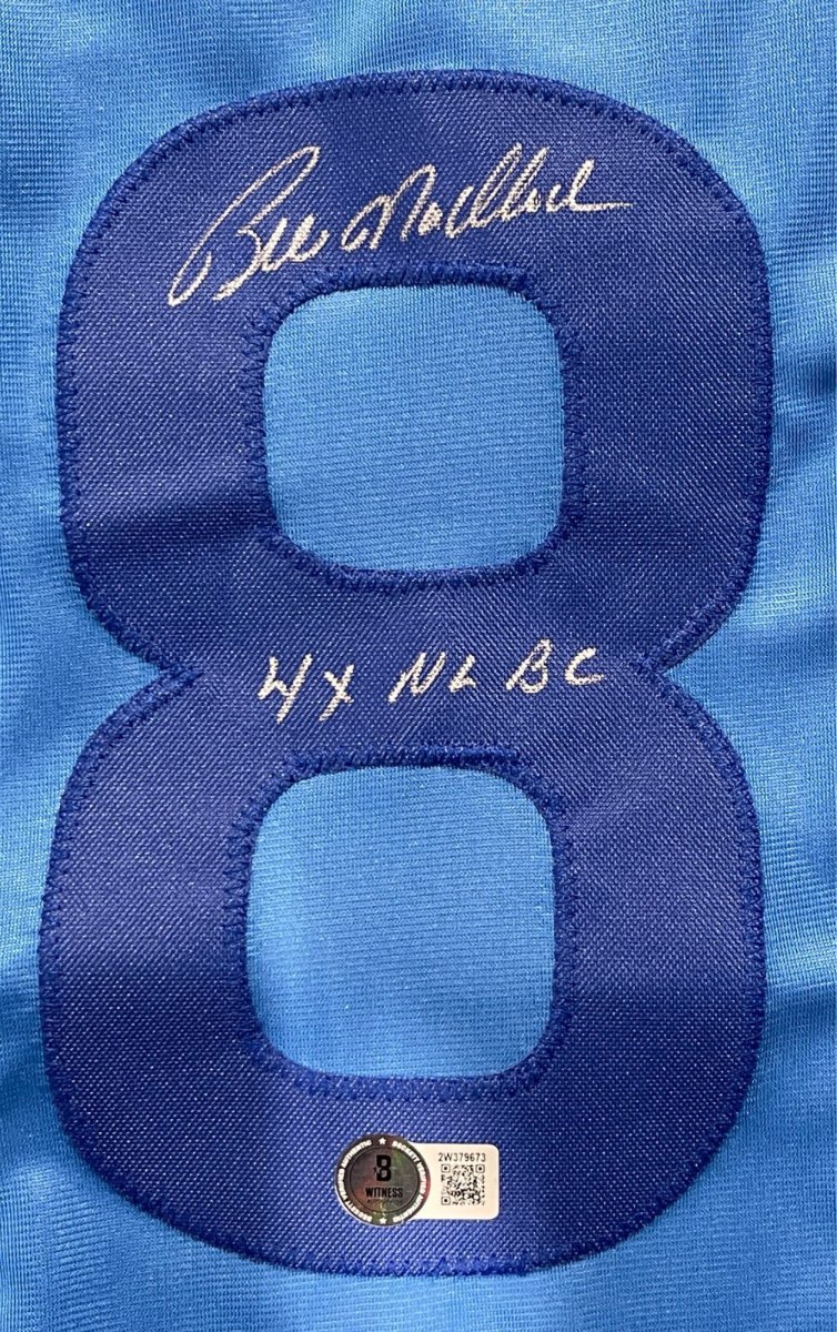 Bill Madlock Signed Chicago Cubs Custom Jersey w/ 4x NL BC Beckett BAS COA