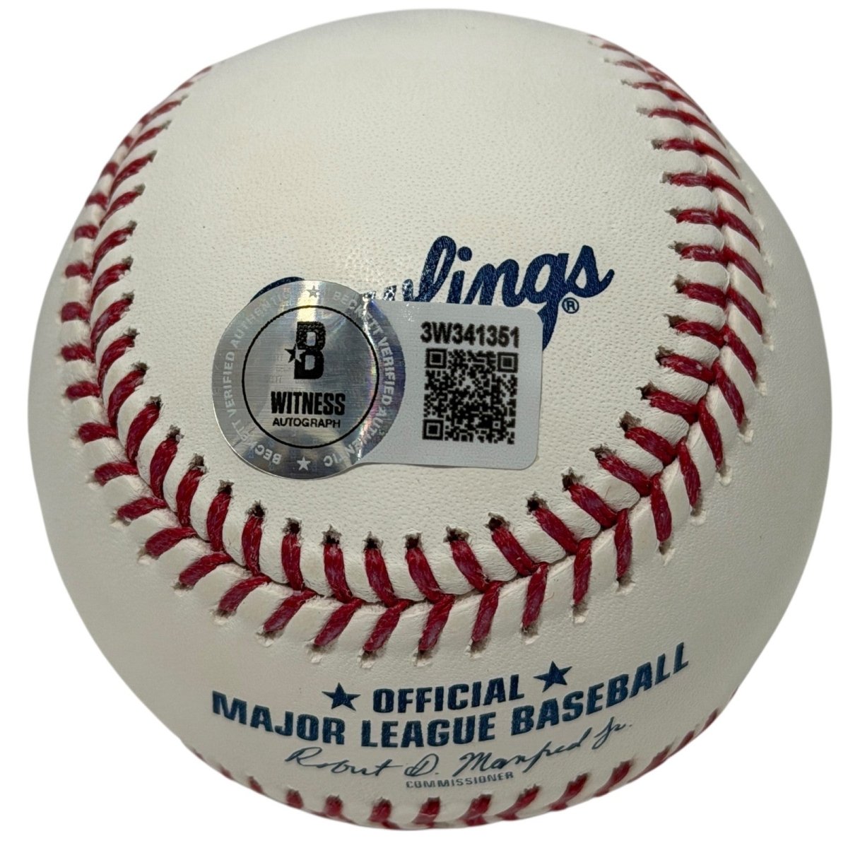 Ken Griffey Jr. Signed Autographed ROMLB Baseball Beckett Wit. BAS COA Mariners