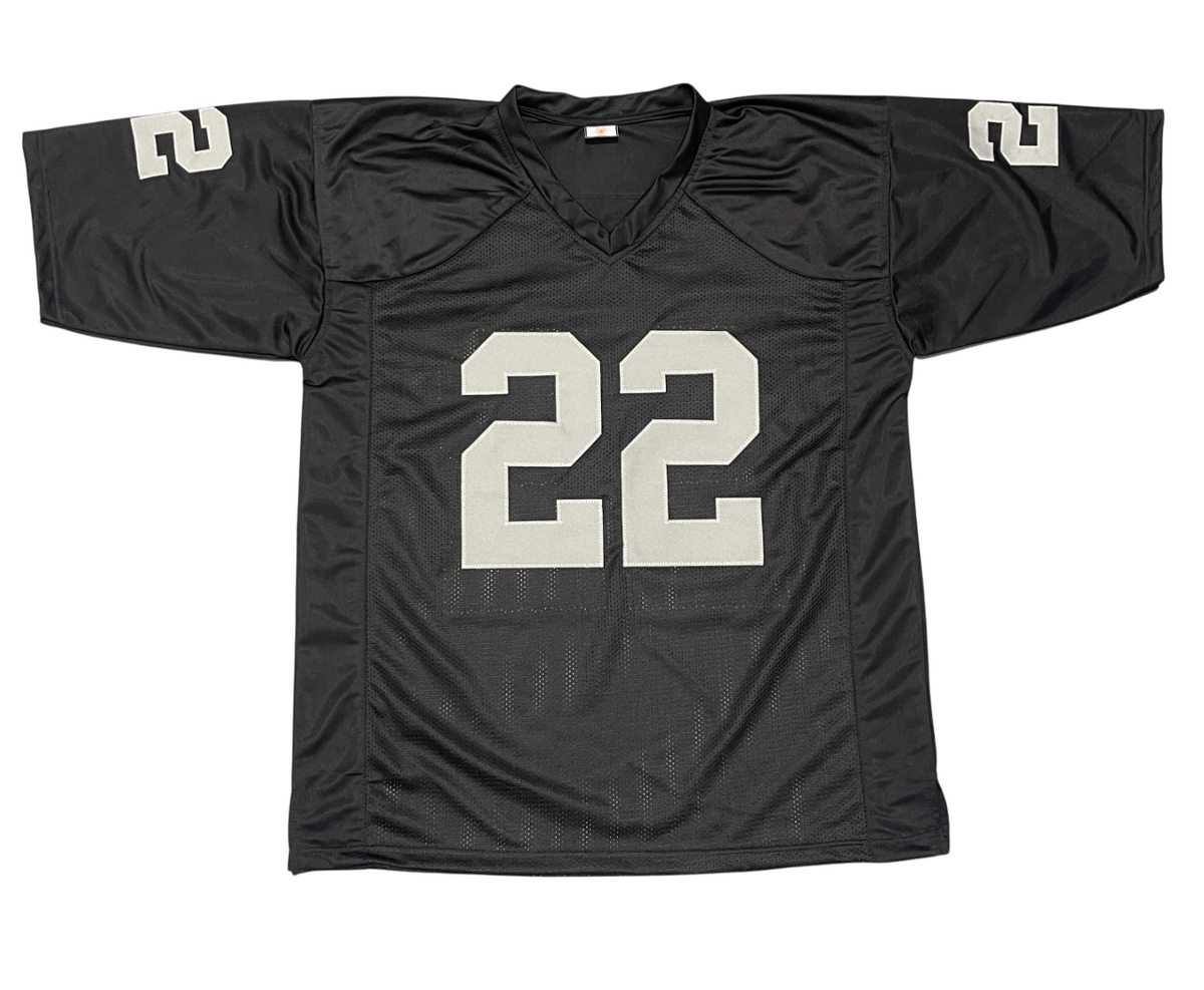 Mike Haynes Signed Raiders Custom Jersey w/ HOF 97 Beckett Witness BAS COA