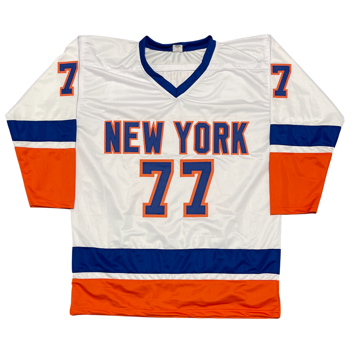 Pierre Turgeon Signed Islanders Custom Jersey w/ HOF 23 Beckett Witness BAS COA