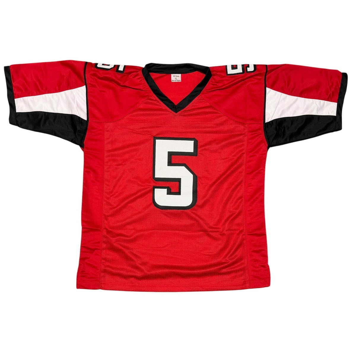 Morten Andersen Signed Falcons Custom Jersey w/ HOF 2017 JSA Witness COA