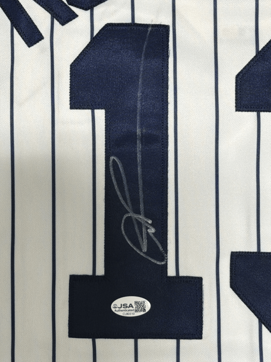 Alex Rodriguez Signed Autographed New York Yankees Majestic Jersey JSA COA