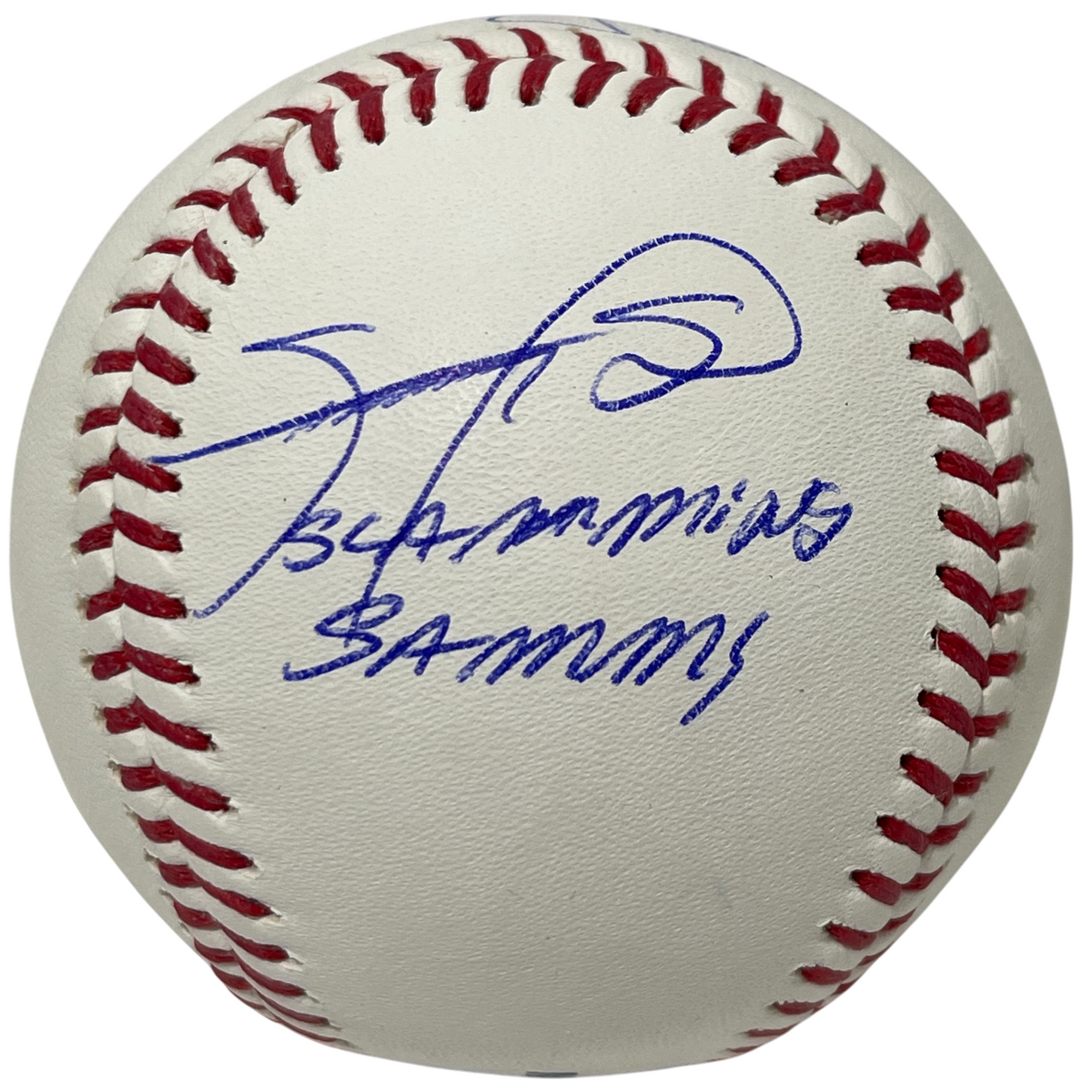 Sammy Sosa &amp; Mark McGwire Dual Signed ROMLB Baseball w/ 2 Insc Beckett W BAS COA