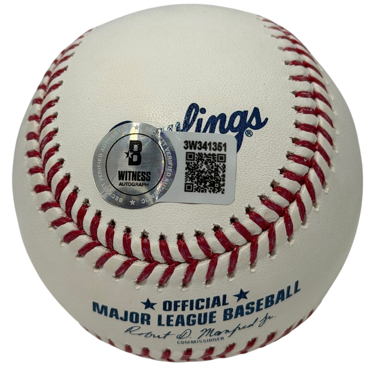 Ken Griffey Jr. Signed Autographed ROMLB Baseball Beckett Wit. BAS COA Mariners