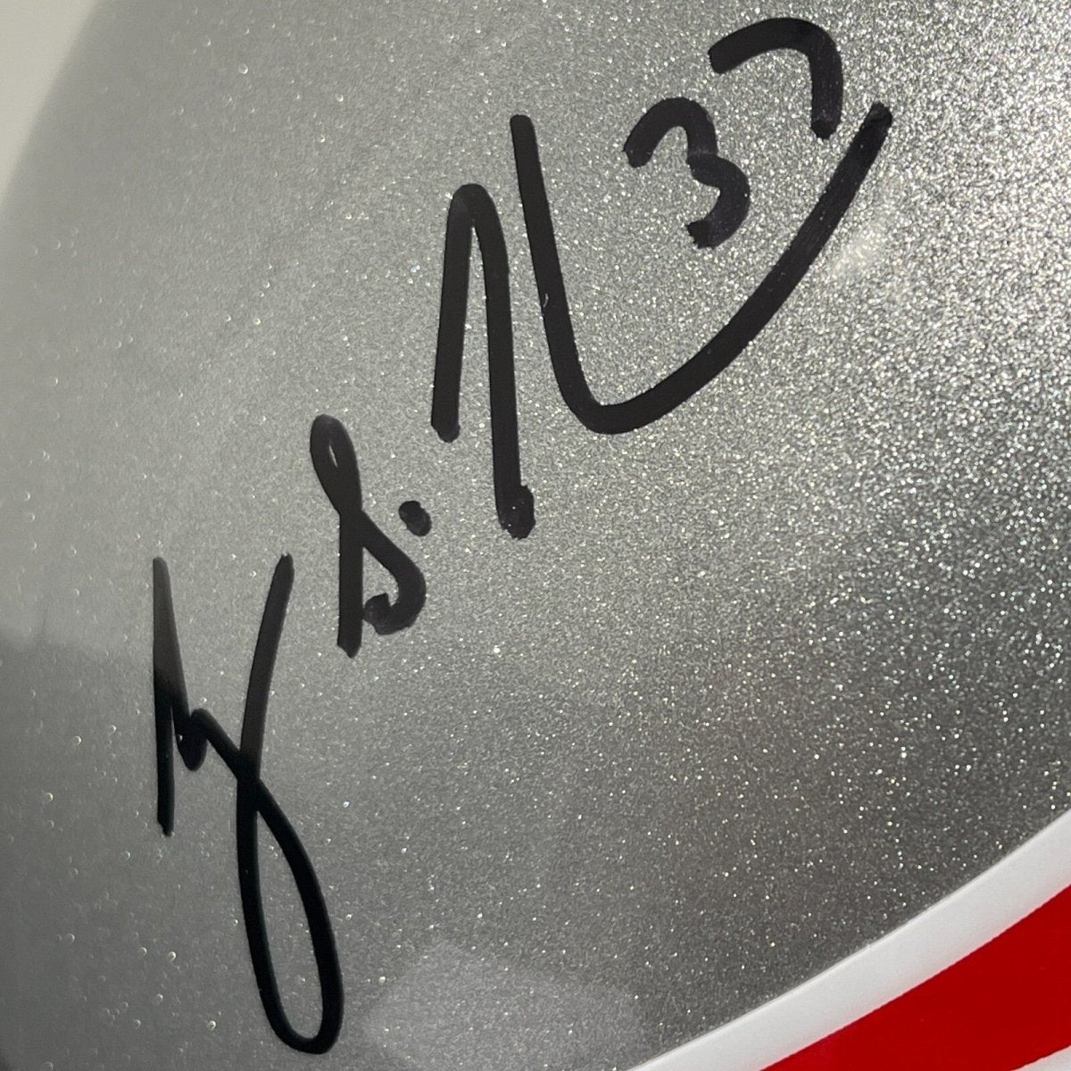Rodney Harrison Signed Patriots Speed FS Full Size Helmet 2x Ins Beckett BAS COA