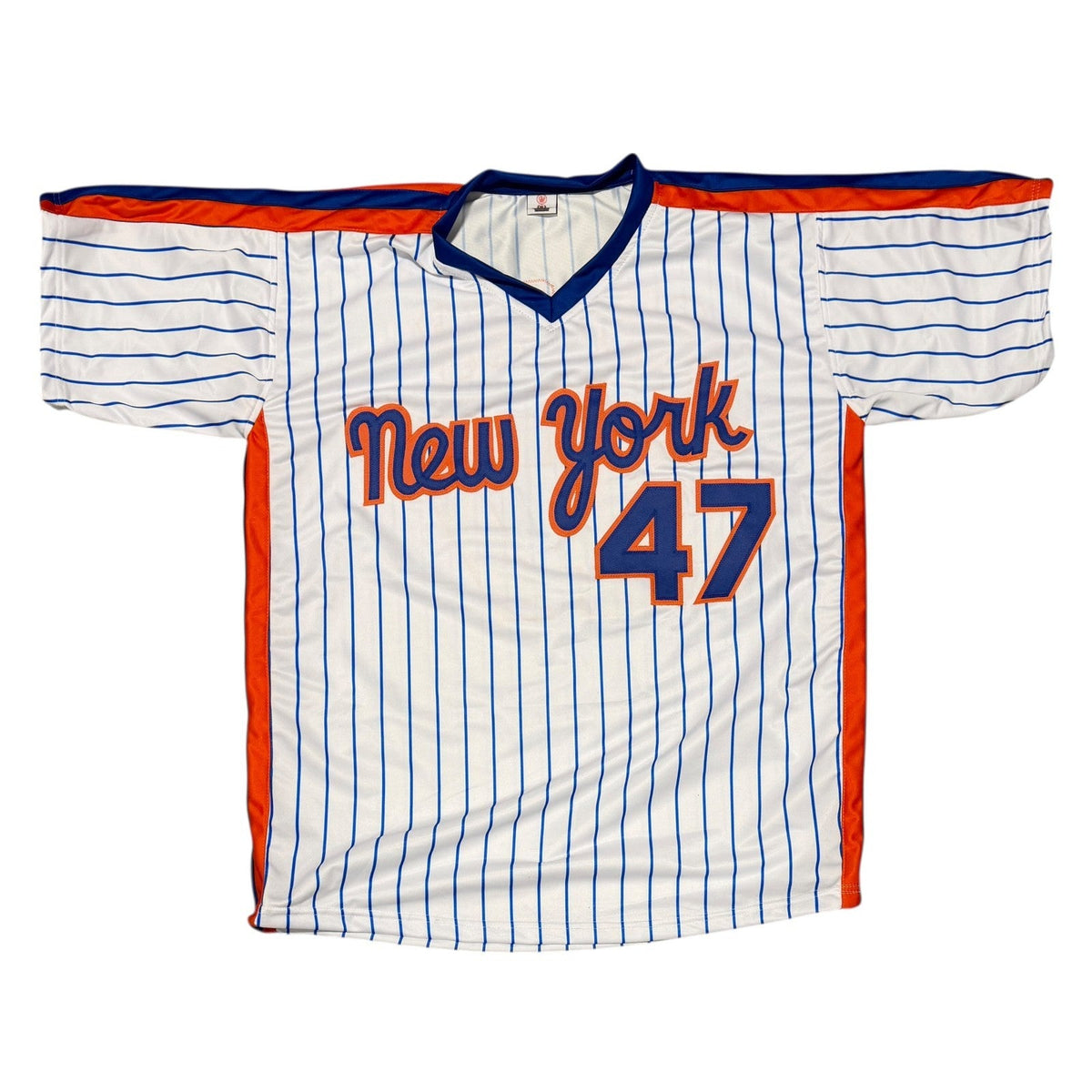 Jesse Orosco Signed New York Mets Custom Jersey w Last Out &amp; 86 Champs JSA W COA