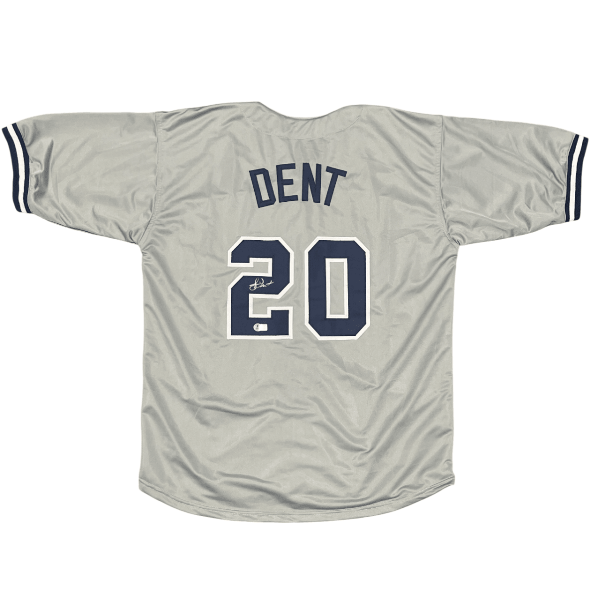 Bucky Dent Signed New York Yankees Custom Jersey Beckett Witness BAS COA