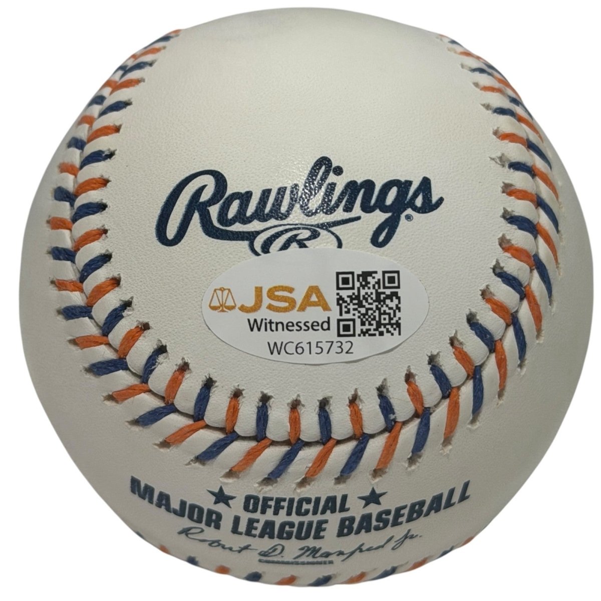 Bobby Valentine Signed New York Mets Logo Baseball w/ 2x Insc JSA Witness COA