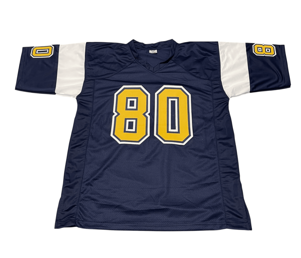 Kellen Winslow Signed Chargers Custom Jersey w/ HOF 95 Beckett Witness BAS COA