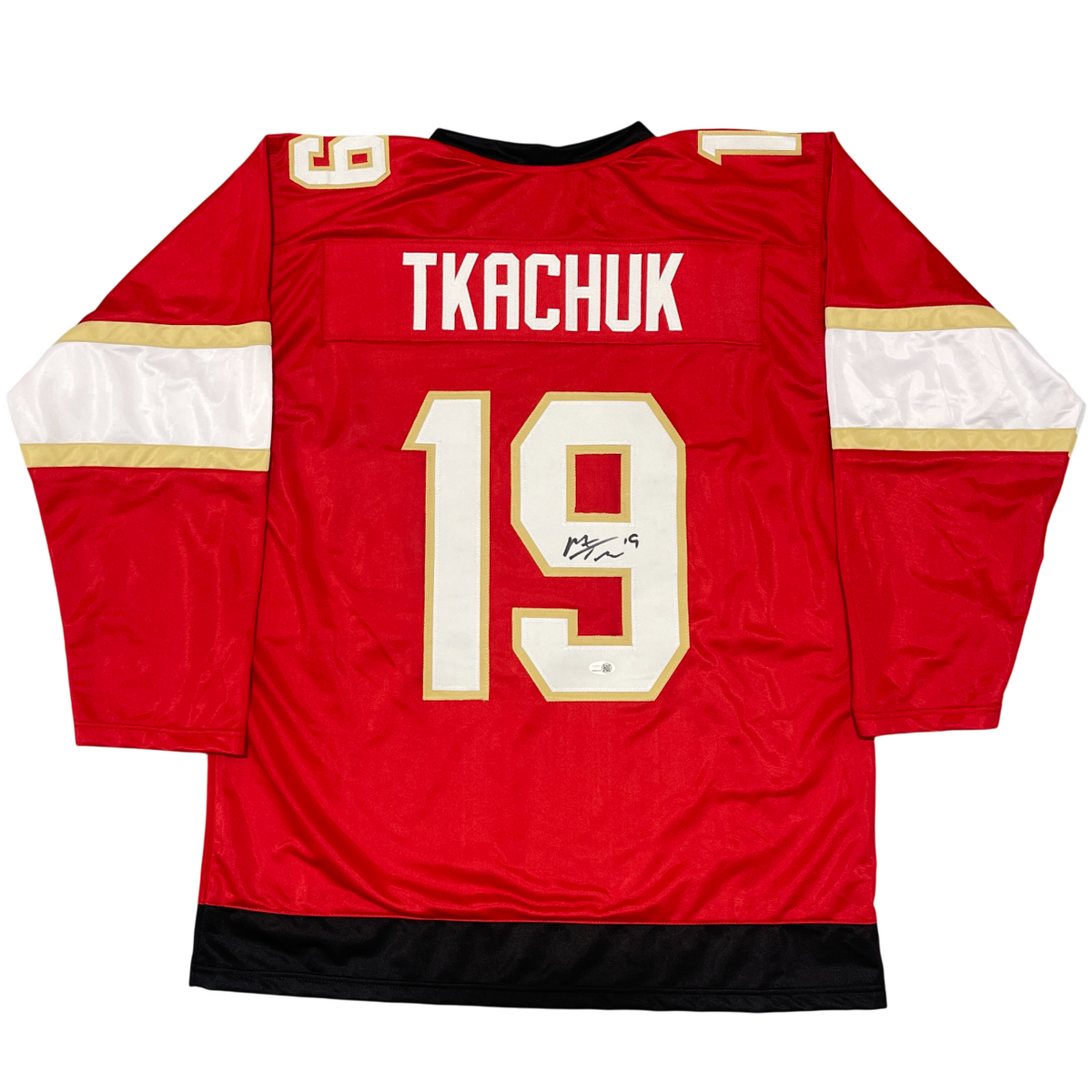 Matthew Tkachuk Signed Autographed Florida Panthers Custom Jersey JSA COA