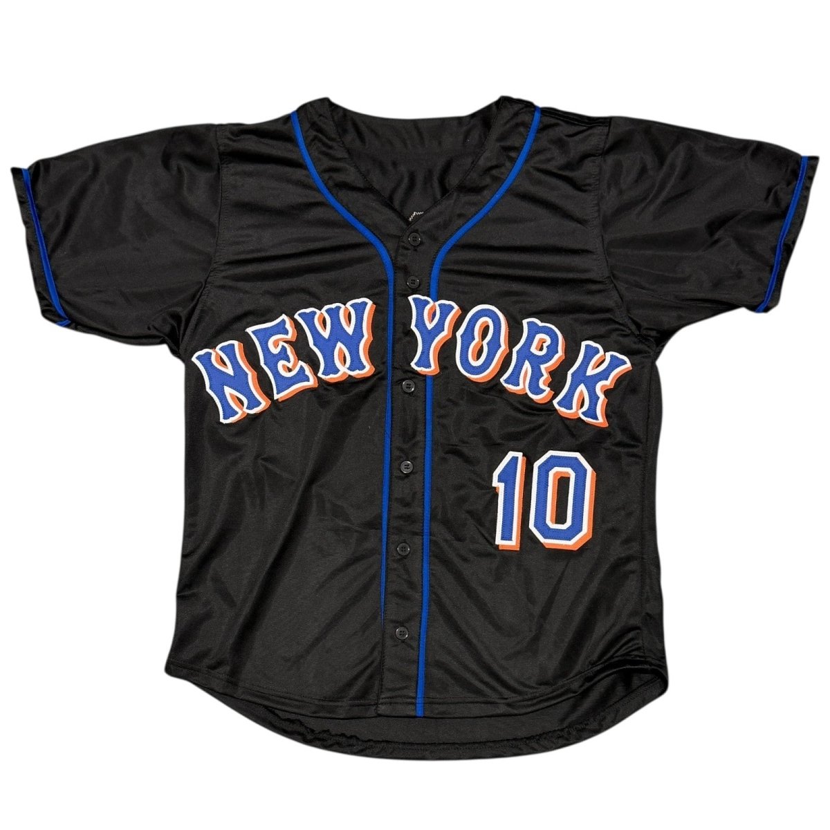 Rey Ordonez Signed New York Mets Custom Black Jersey w/ 3x GG JSA Witness COA