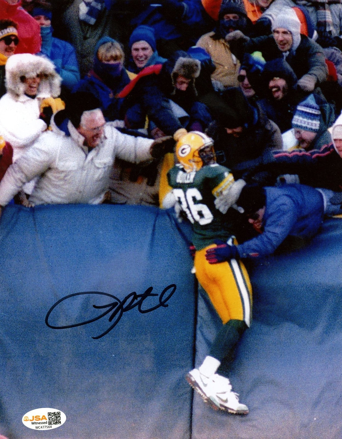 LeRoy Butler Signed Autographed Green Bay Packers 8x10 Photo JSA Witness COA #3
