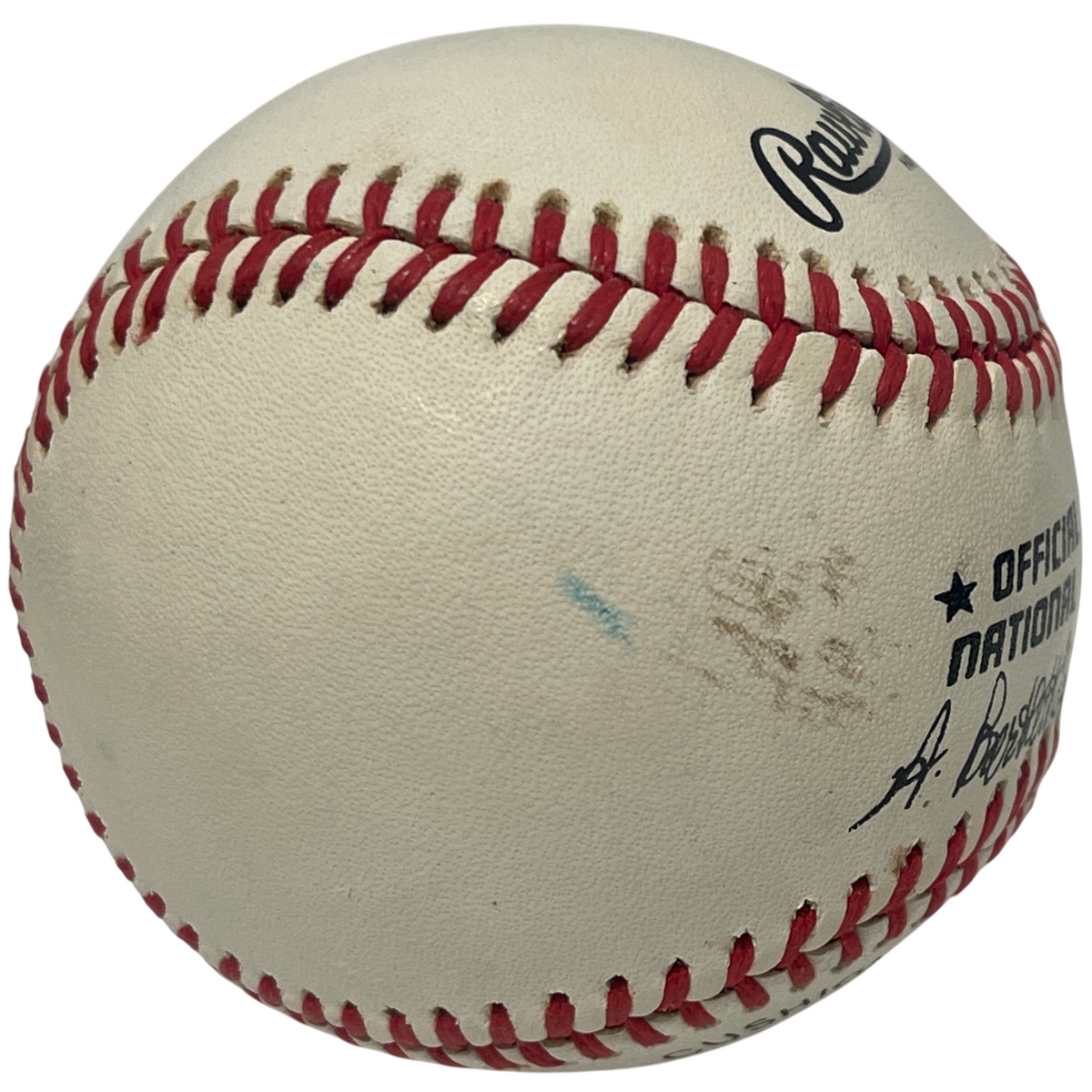 Fernando Valenzuela Signed Rawlings National League Baseball Dodgers JSA COA A