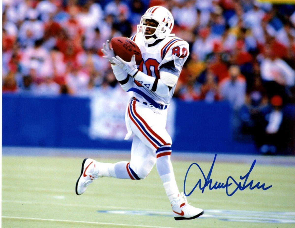 Irving Fryar Signed Autographed New England Patriots 8x10 Photo LSCM COA #1