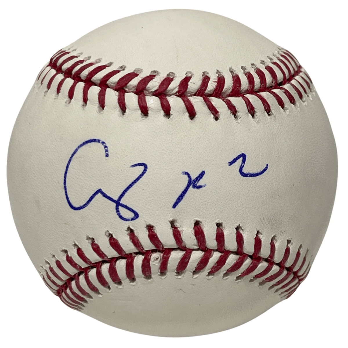 Corey Ray Signed Autographed Rawlings ROMLB Baseball JSA COA Brewers