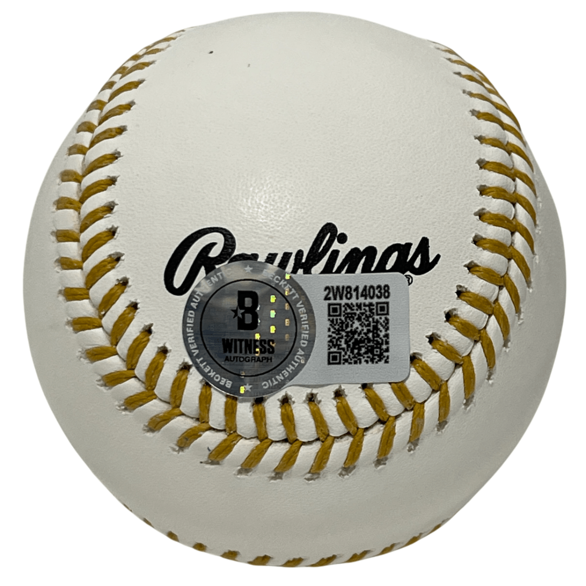 Wade Boggs Signed Rawlings Gold Glove Baseball w/ 94 95 GG Beckett Wit BAS COA