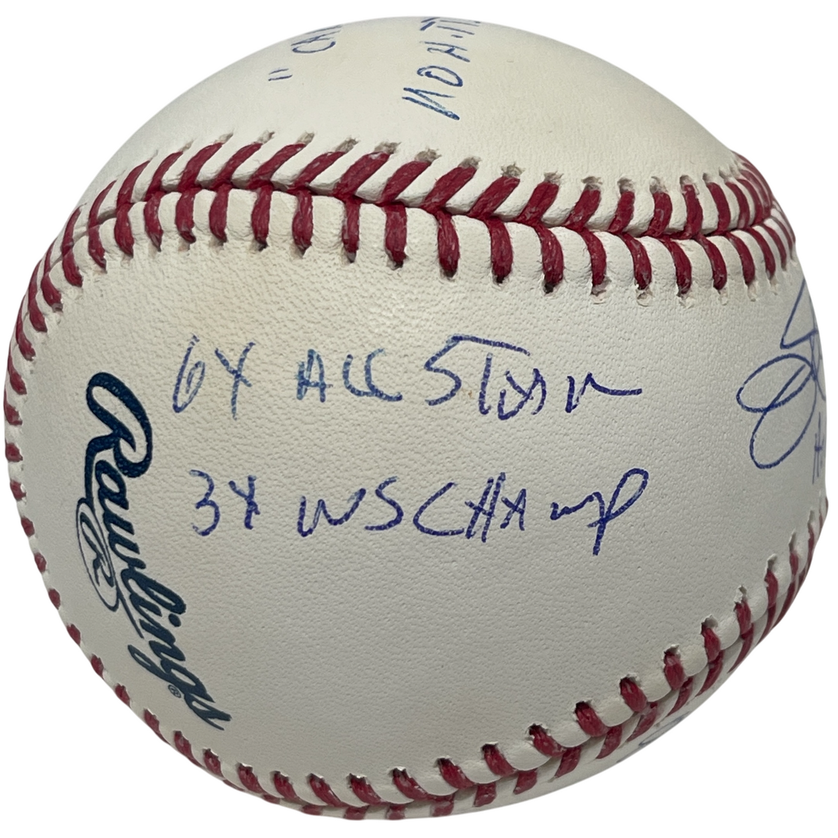 Jim Palmer Signed Autographed ROMLB Baseball w/ 9 Ins JSA COA Baltimore Orioles