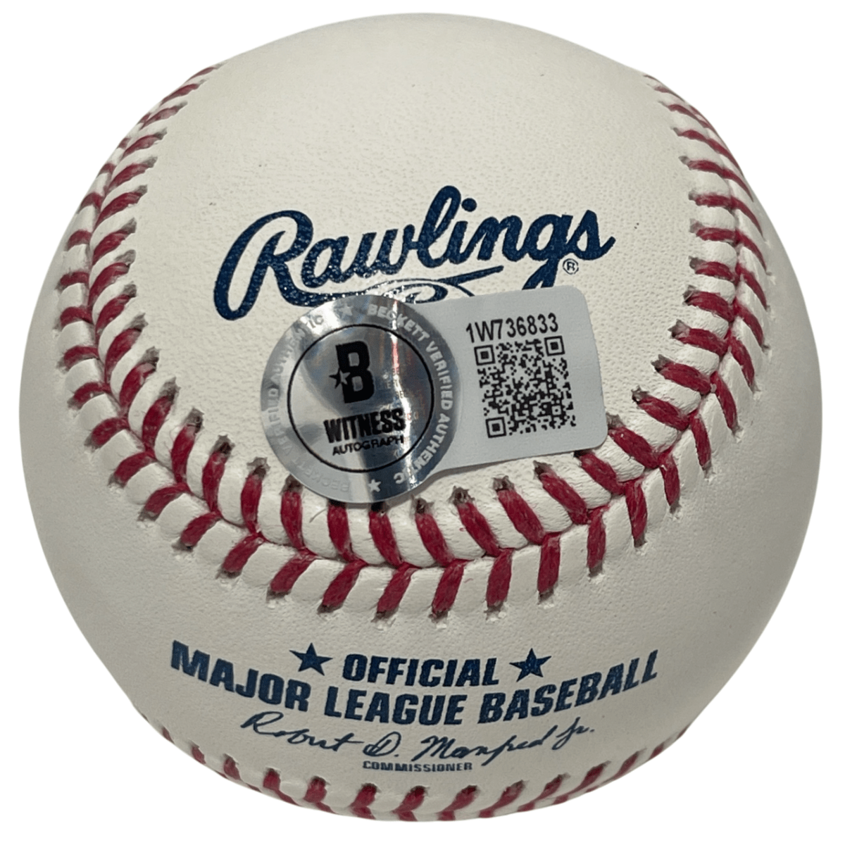 Chuck Knoblauch Signed ROMLB Baseball w/ 91 AL ROY Beckett Witness BAS COA