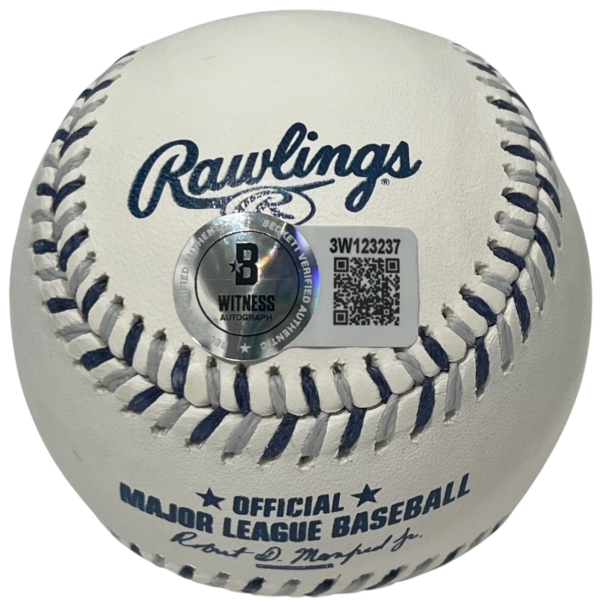 Jose Canseco Signed Yankees Logo ROMLB Baseball w/ F**k AROD! Beckett W BAS COA