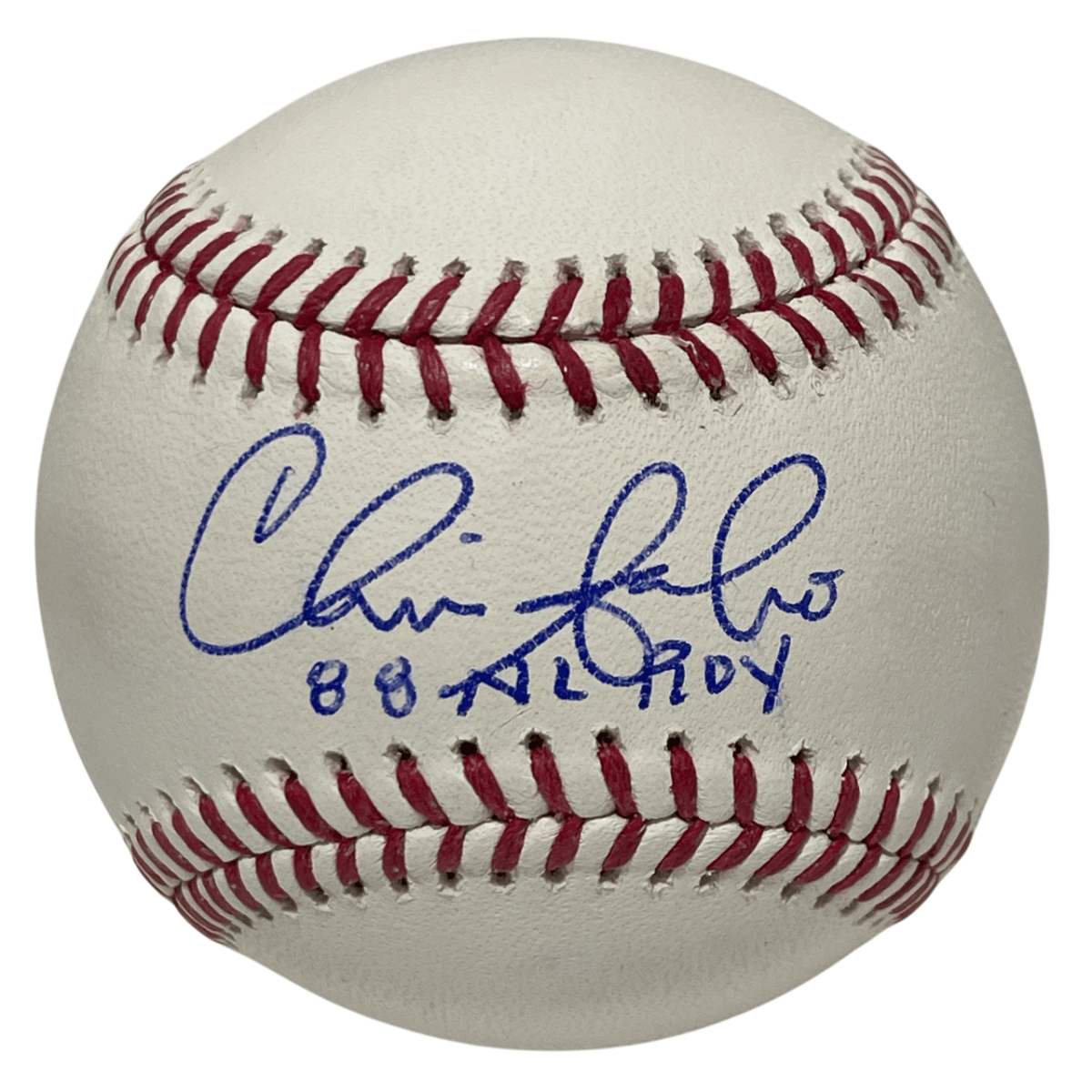Chris Sabo Signed ROMLB Baseball w/ 88 NL ROY Beckett BAS COA