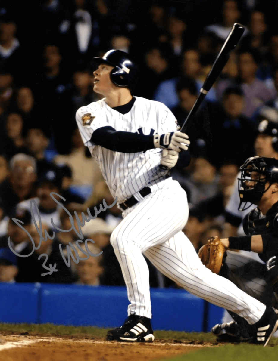 Shane Spencer Signed New York Yankees 8x10 Photo w/ 3x WSC LSCM COA #4