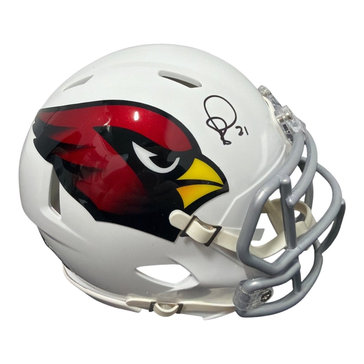 Patrick Peterson Signed Arizona Cardinals Mini Helmet Beckett Witness BAS COA
