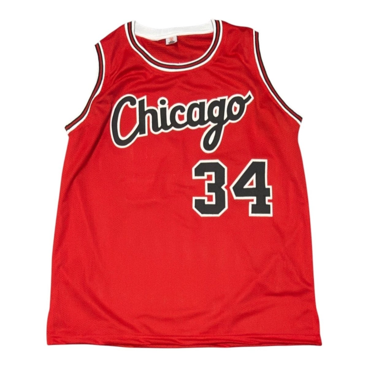 Charles Oakley Signed Autographed Chicago Bulls Custom Jersey JSA Witness COA