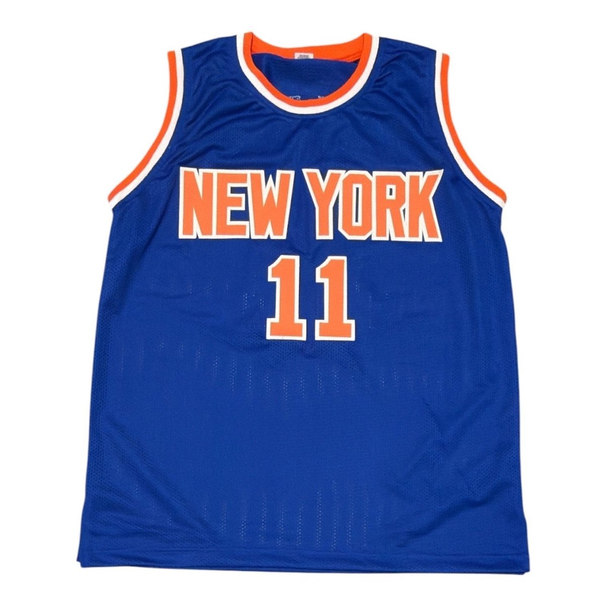 Bob McAdoo Signed New York Knicks Custom Jersey w/ HOF 2000 JSA Witness COA