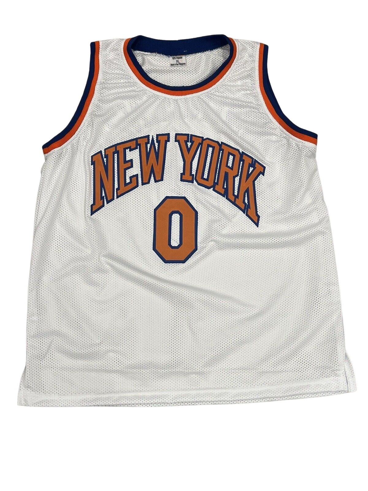 Donte DiVincenzo Signed New York Knicks Custom Jersey Beckett Witness BAS COA