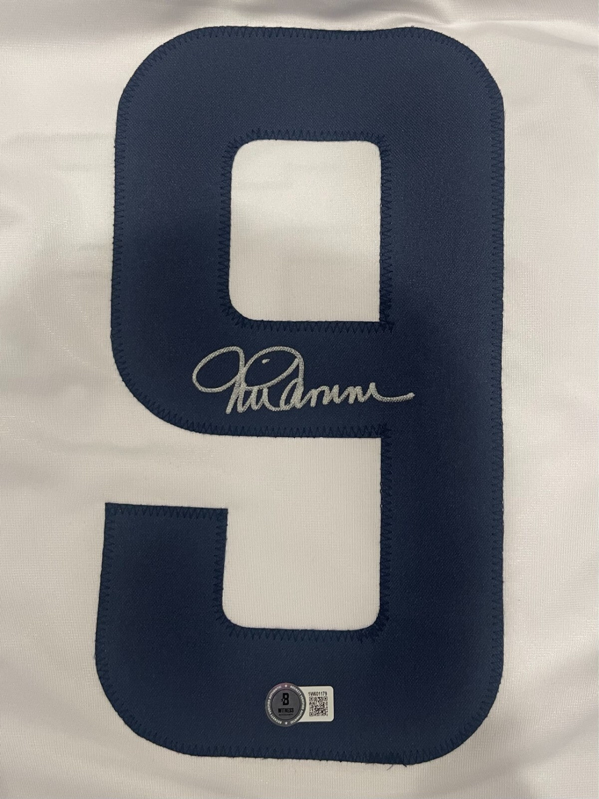 Mia Hamm Signed United States Custom Jersey Beckett Witness BAS COA