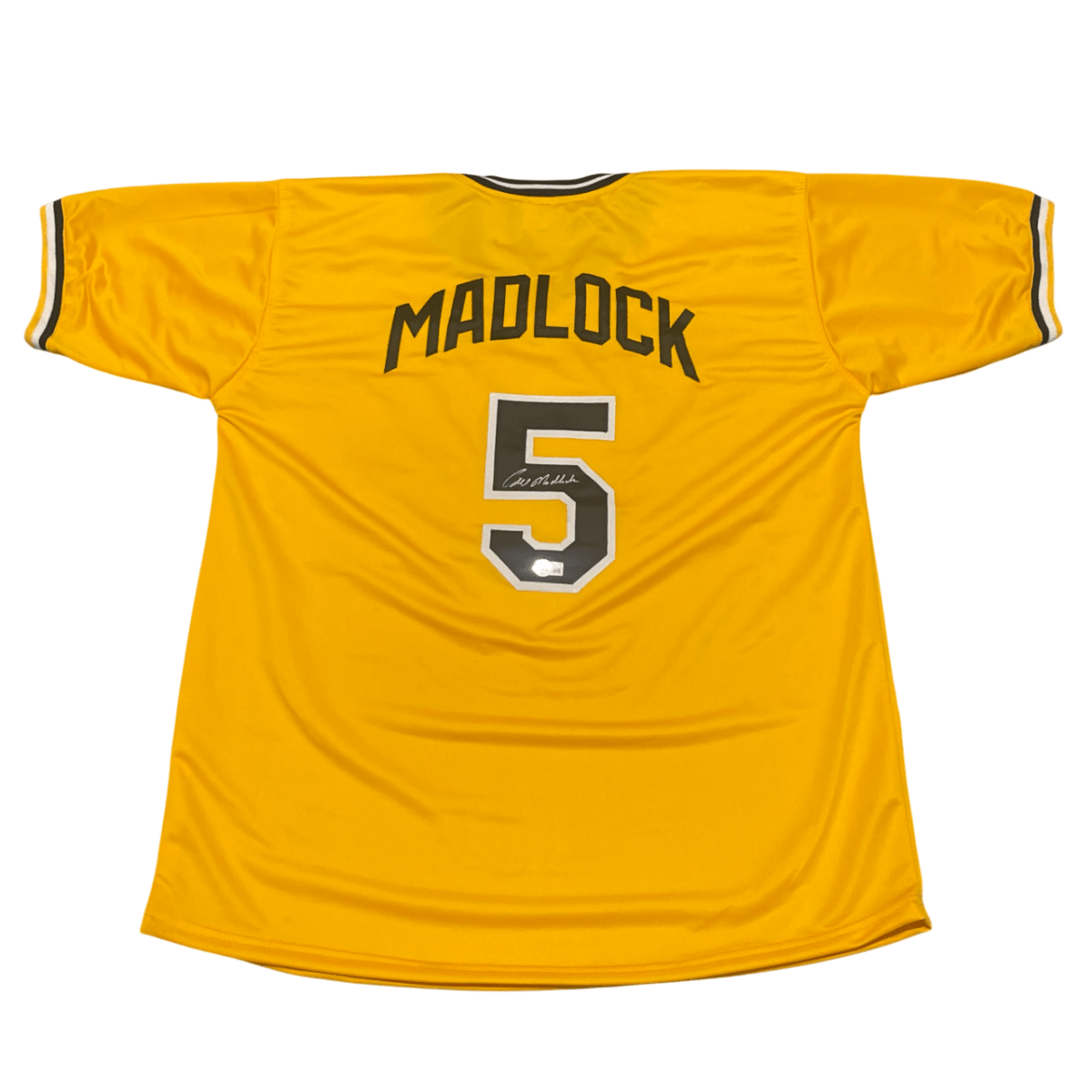 Bill Madlock Signed Pittsburgh Pirates Custom Jersey Beckett Witness BAS COA