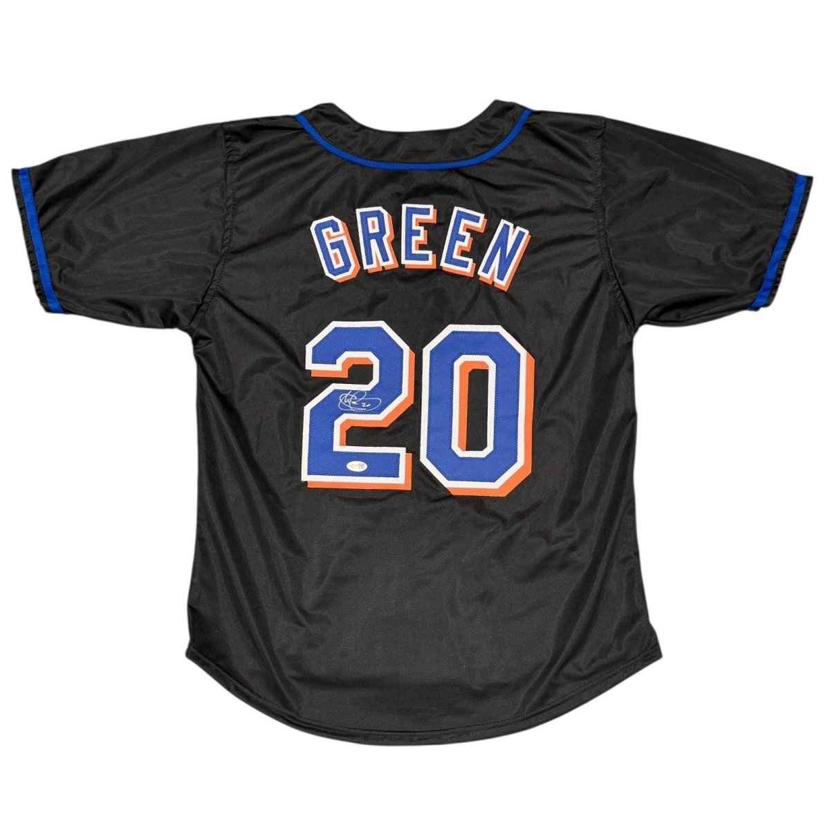 Shawn Green Signed Autographed New York Mets Custom Jersey JSA Witness COA